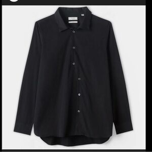 Billy Reid Black Dress Shirt